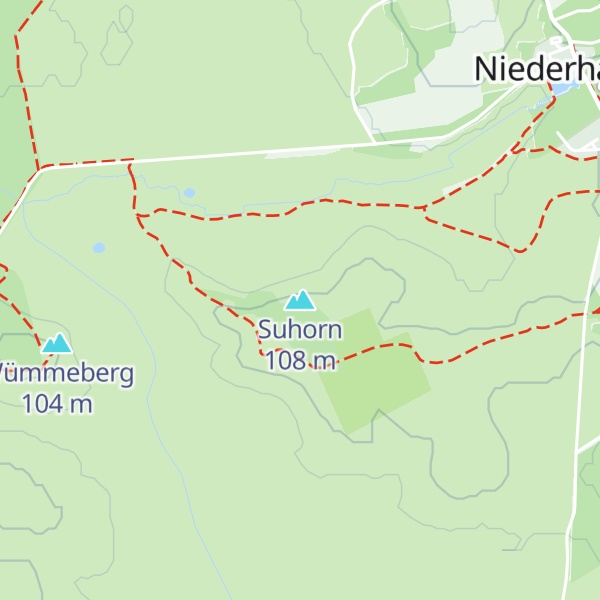 Map of Suhorn
