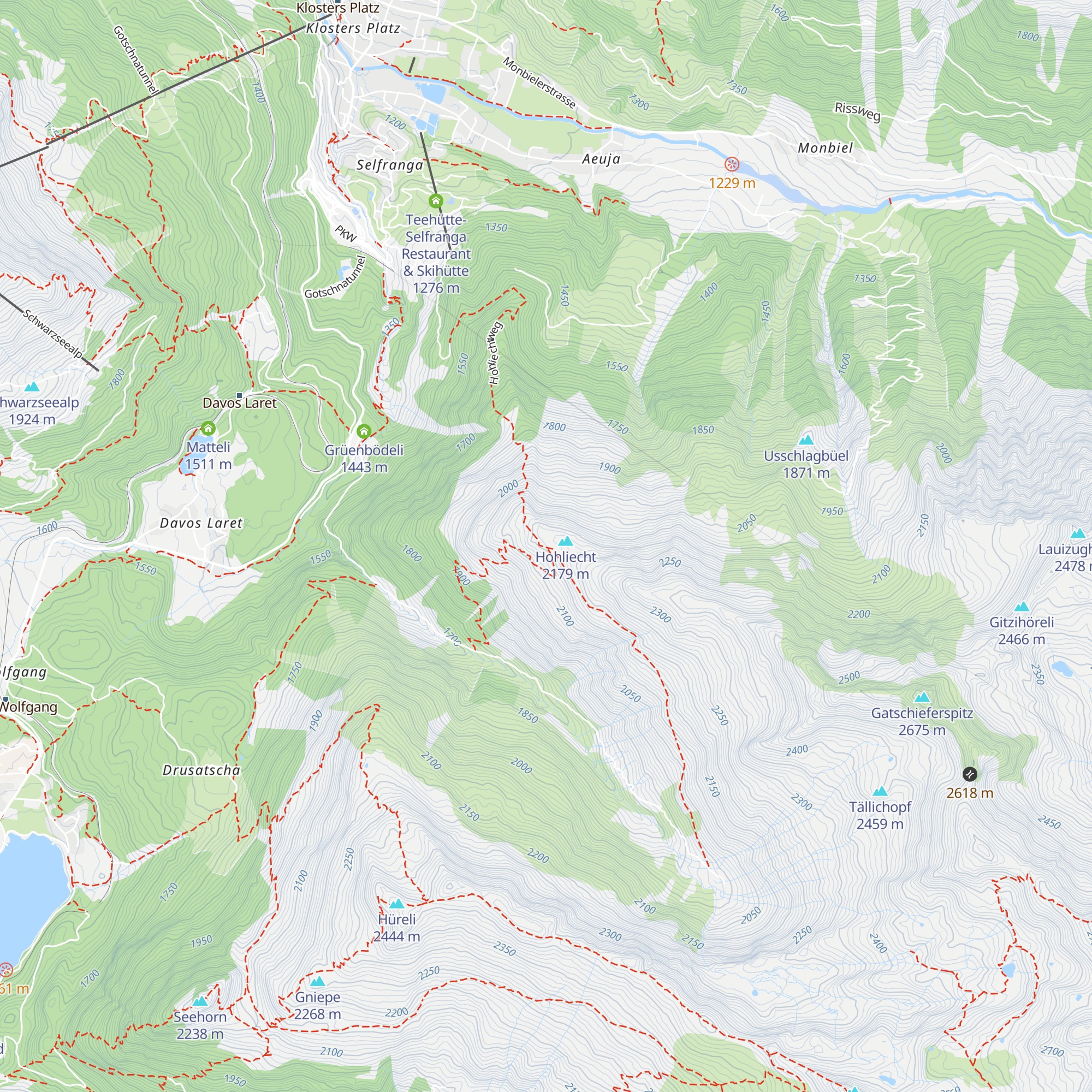 Rüggenhütte map