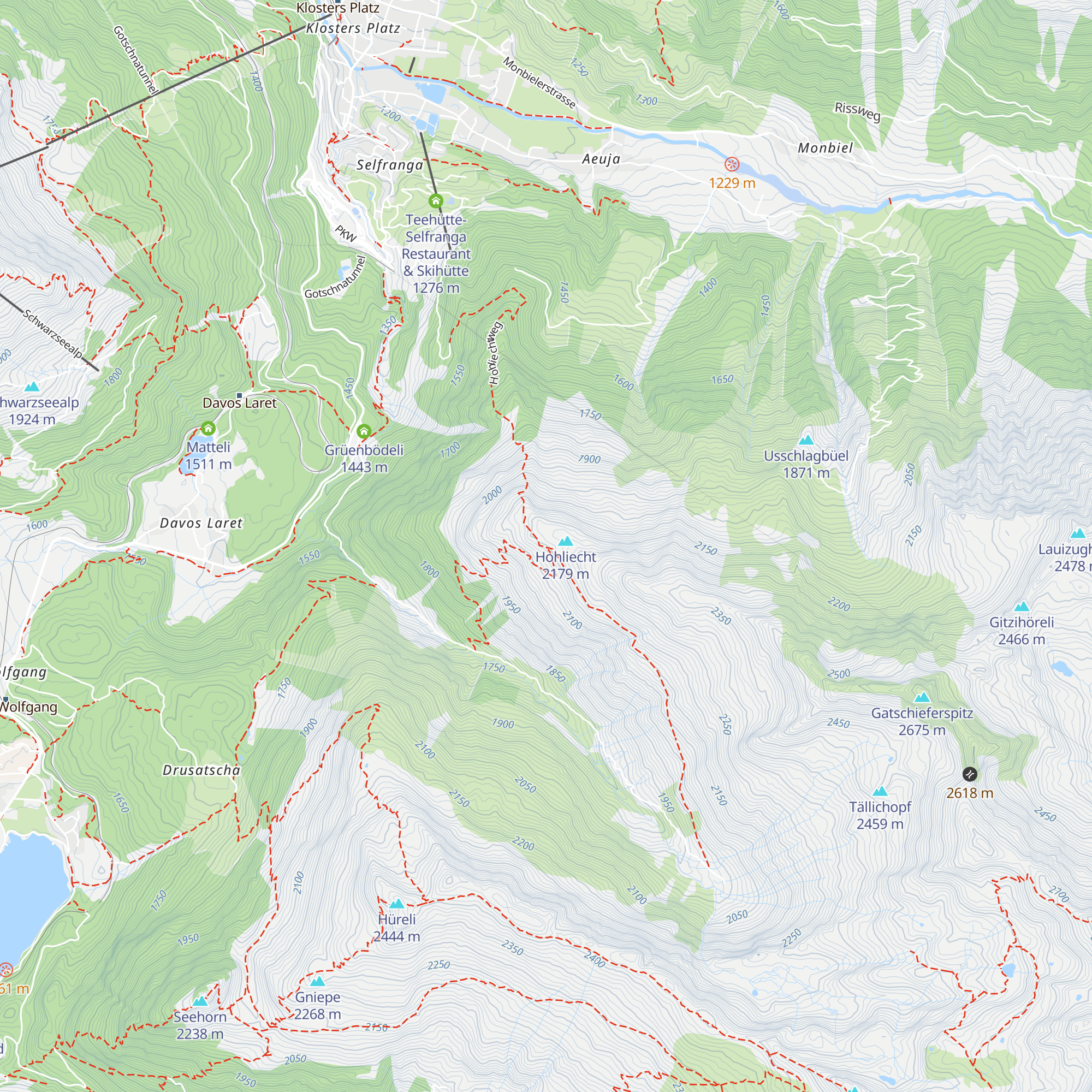 Rüggenhütte map