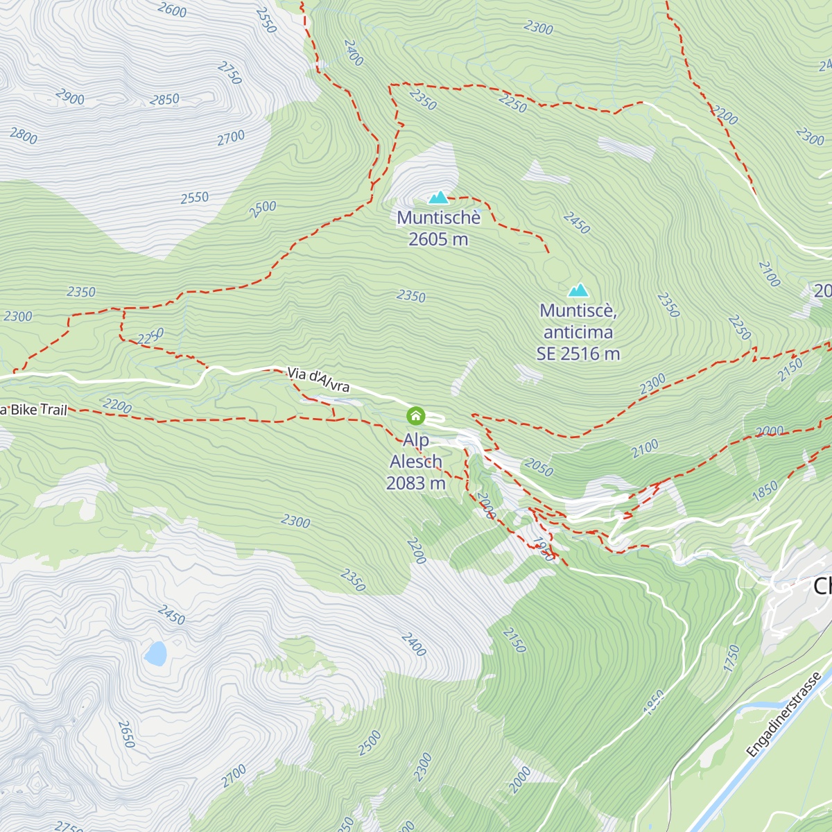 Alp Alesch map