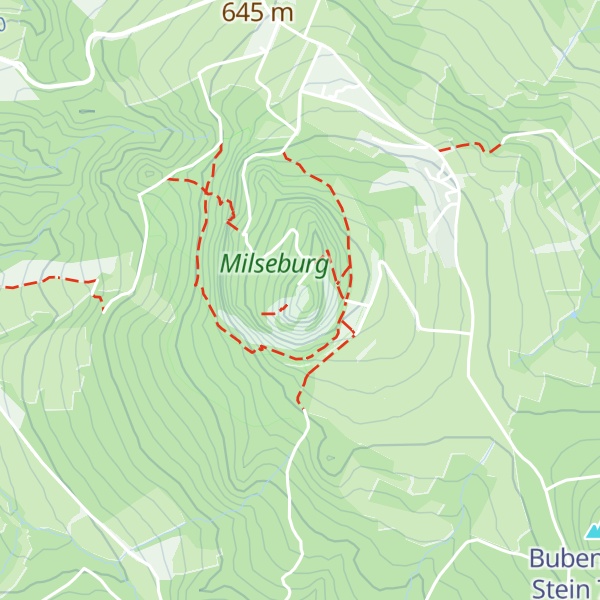 Map of Milseburg