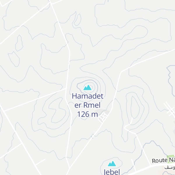 Map of Hamadet er Rmel