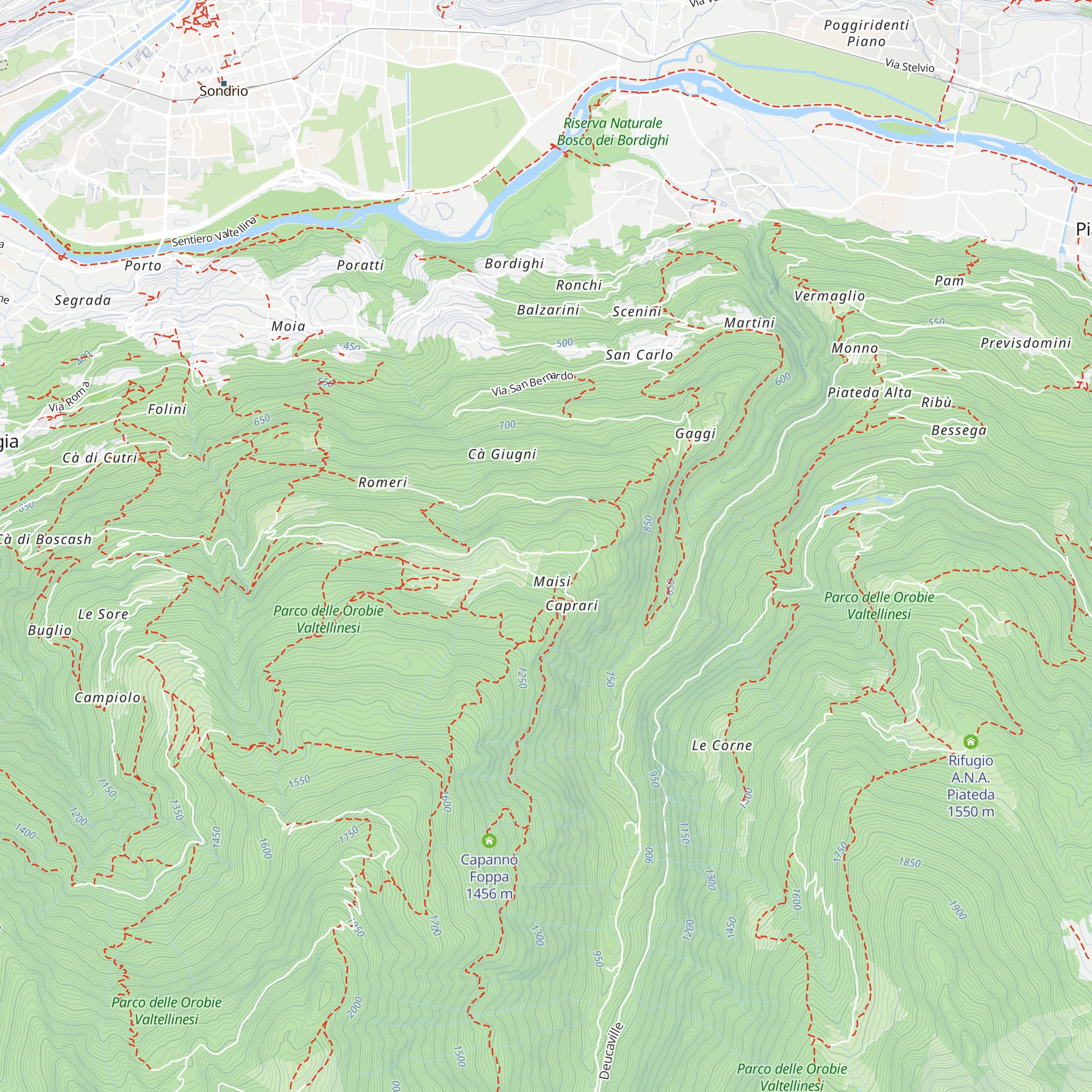 agriturismo map
