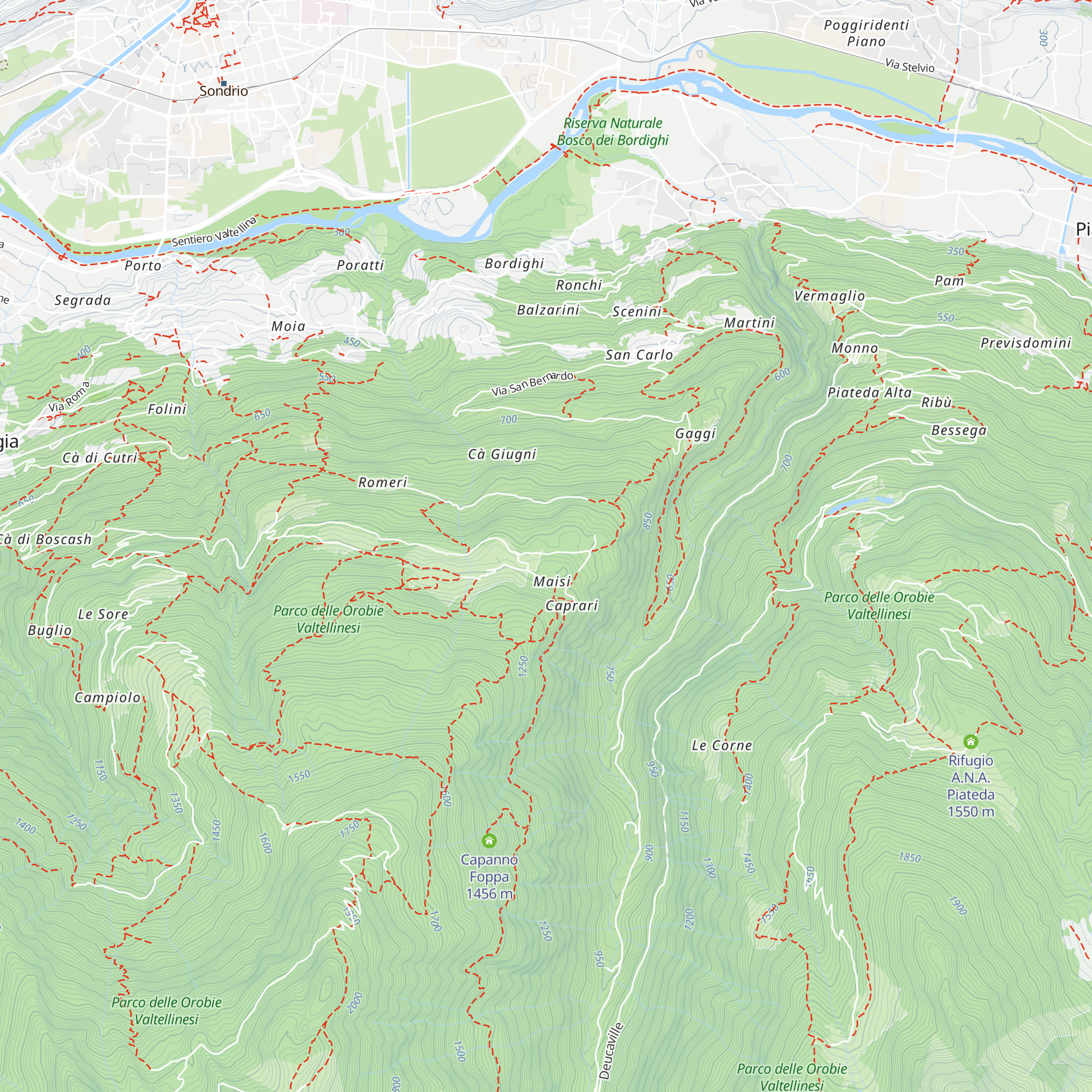 agriturismo map