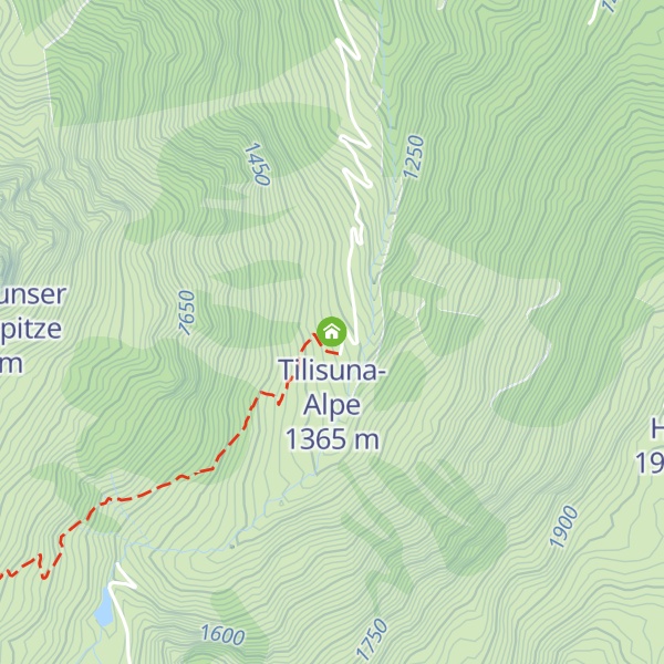 Map of Tilisuna-Alpe
