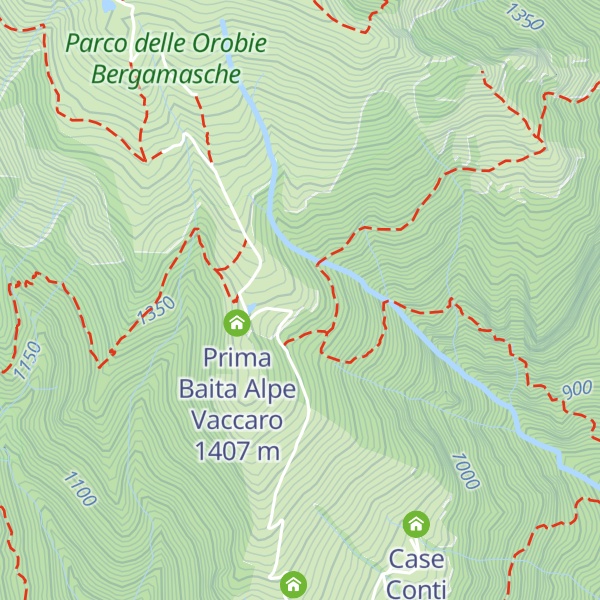 Map of Roccolo Alvit - Rocol de Acher