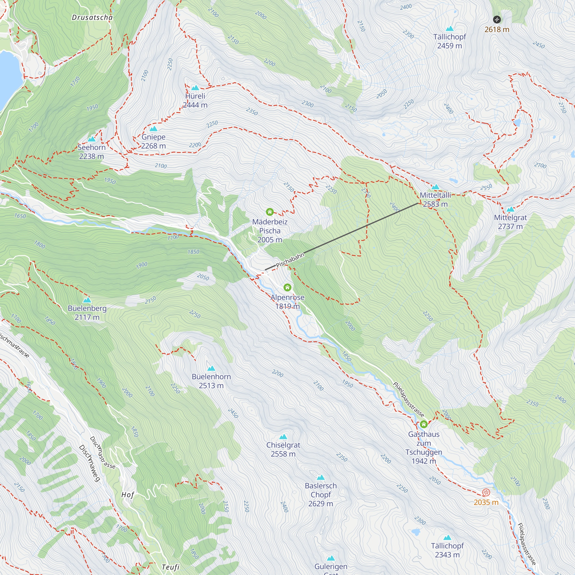 Alpenrose map
