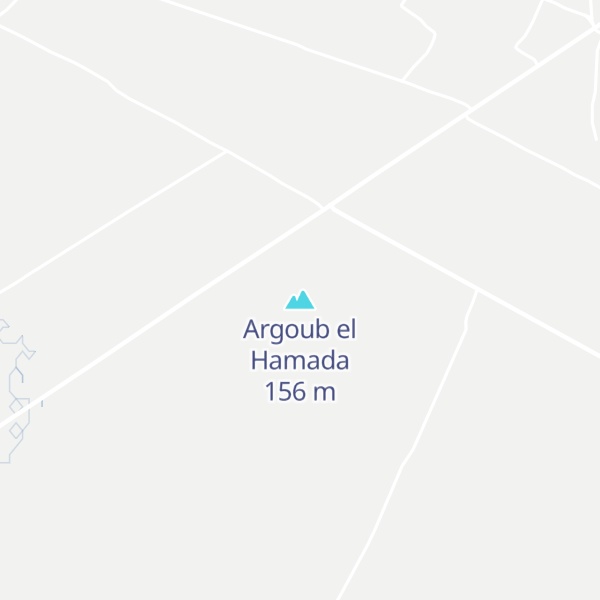 Map of Argoub el Hamada