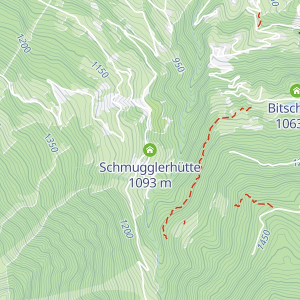 Map of Schmugglerhütte