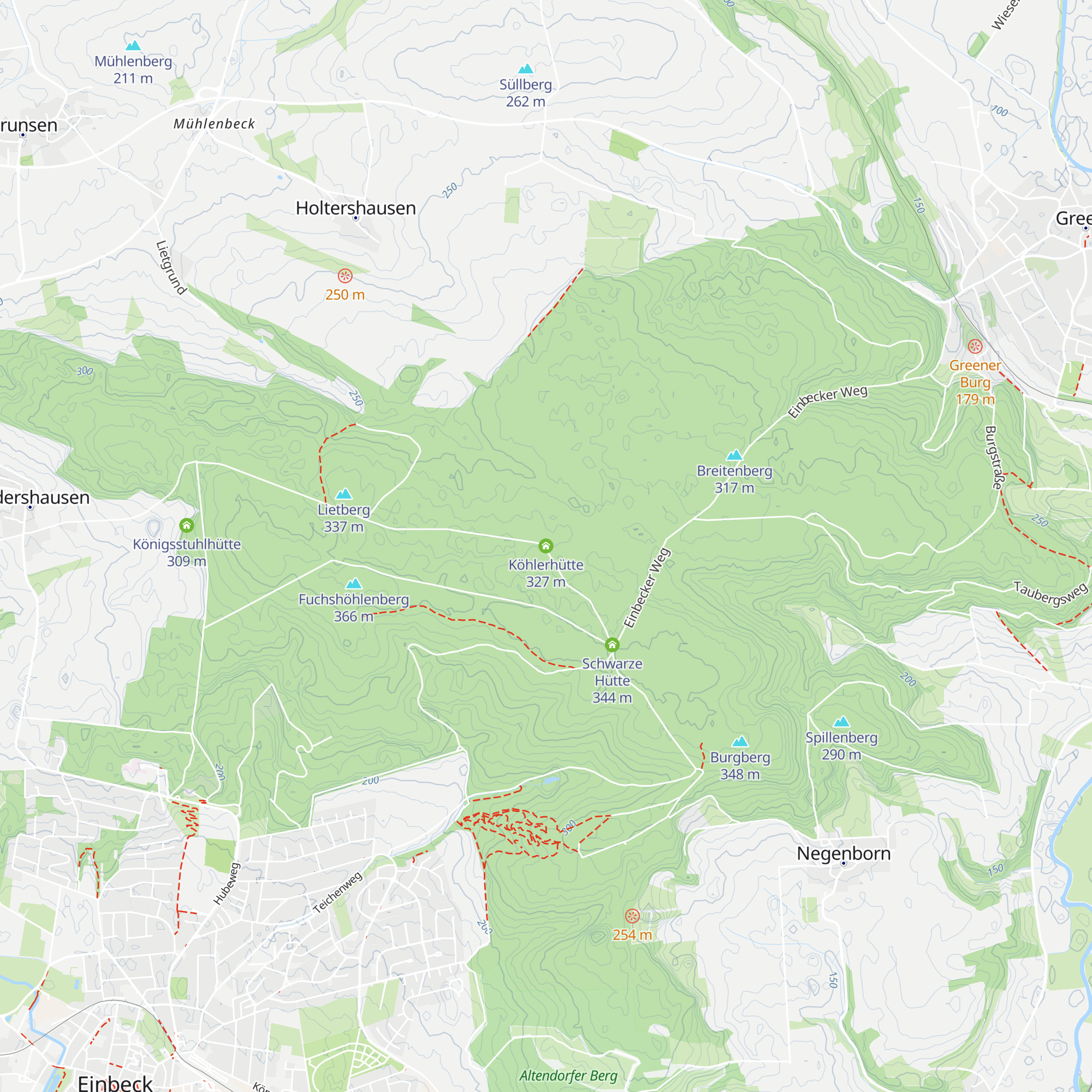 Köhlerhütte map