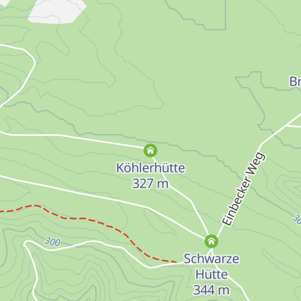 Map of Köhlerhütte