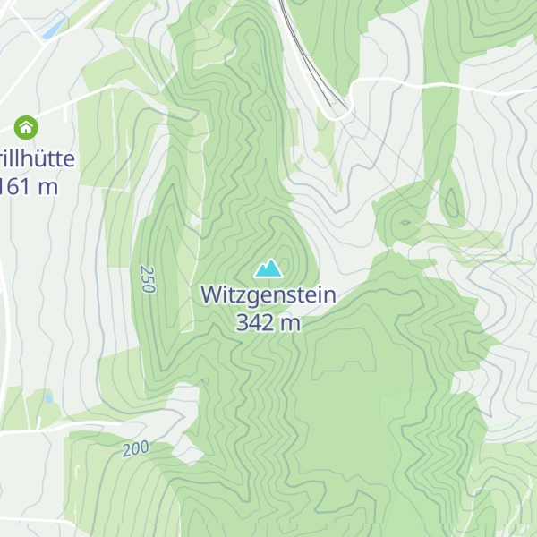 Map of Witzgenstein