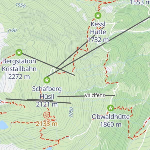 Map of Talstation Kristallbahn