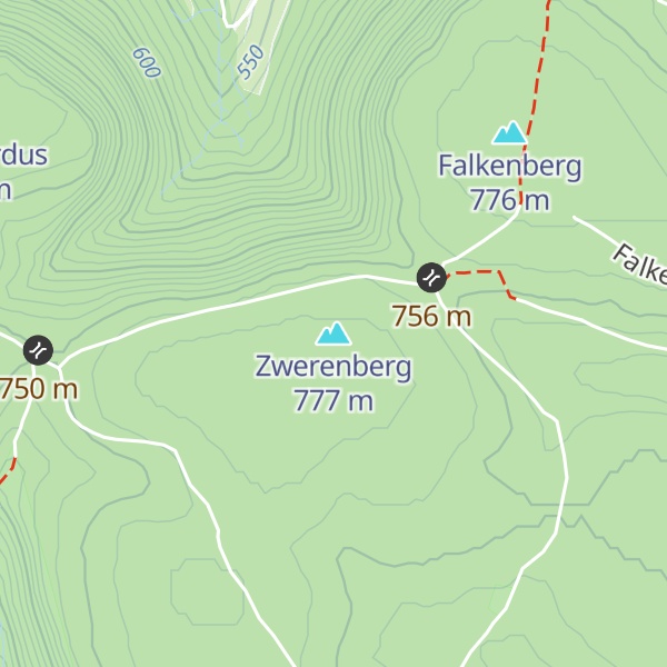Map of Zwerenberg