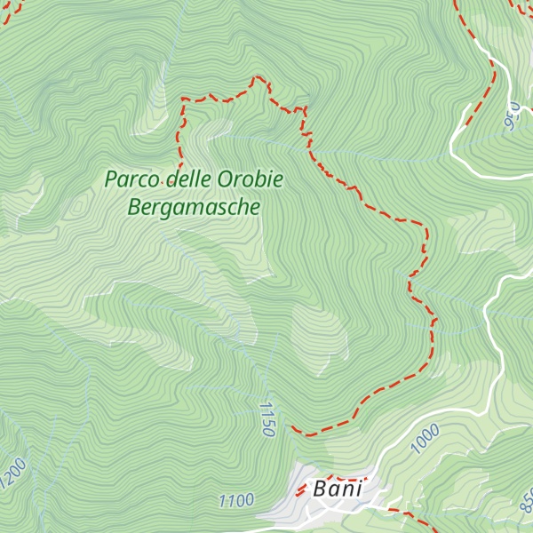 Map of Baita amici Bani