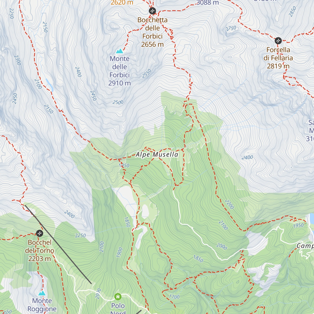 Rifugio Cesare Mitta map