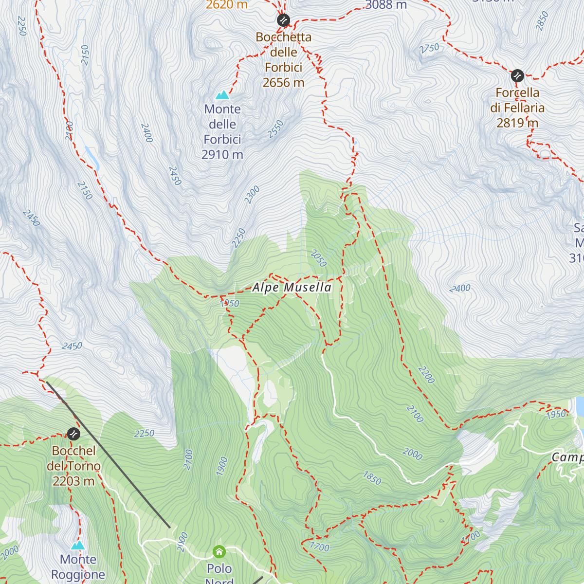 Rifugio Cesare Mitta map