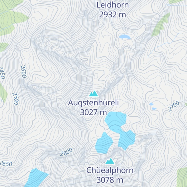 Map of Augstenhüreli