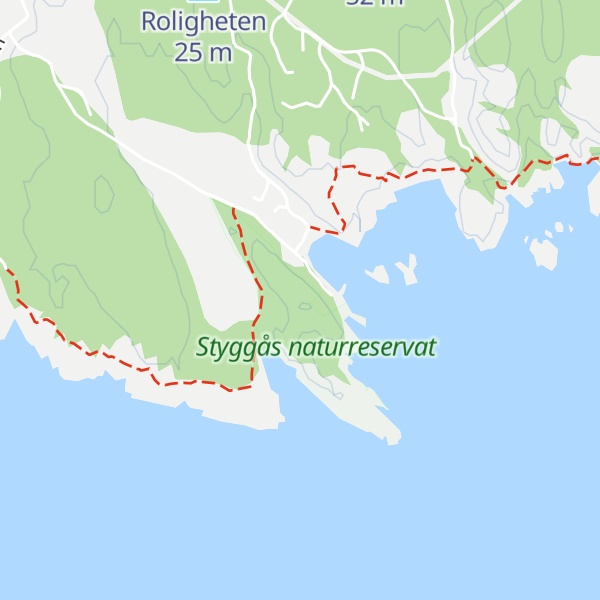 Map of Løvallåsen