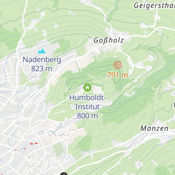 Map of Humboldt-Institut