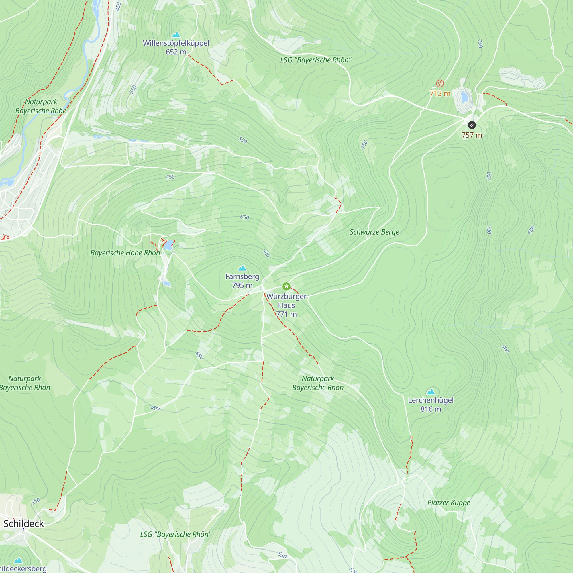 Würzburger Haus map