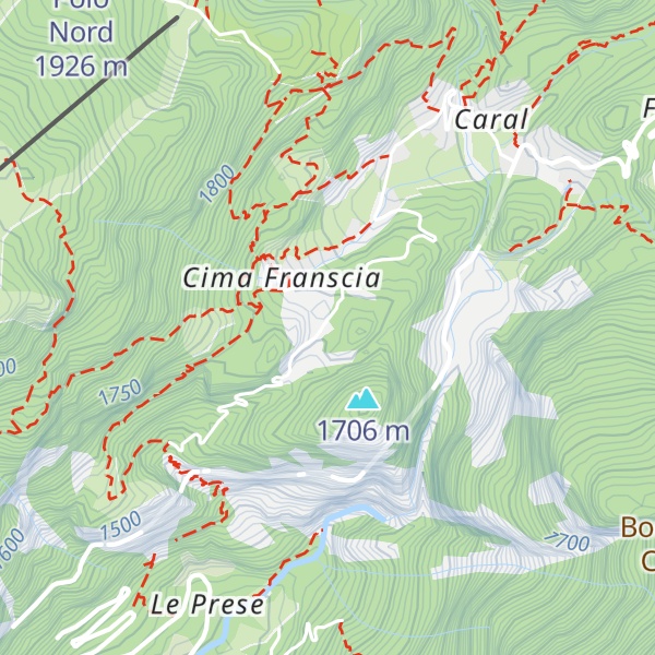 Map of Villa Lena