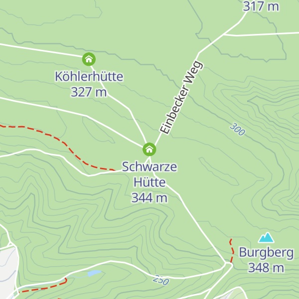 Map of Schwarze Hütte