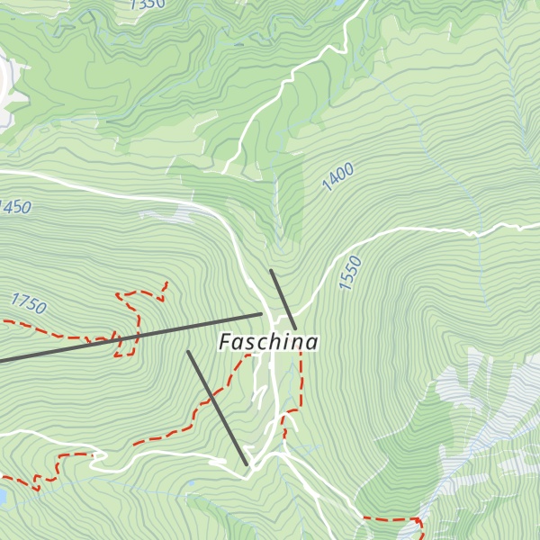 Map of Übungslift Faschina