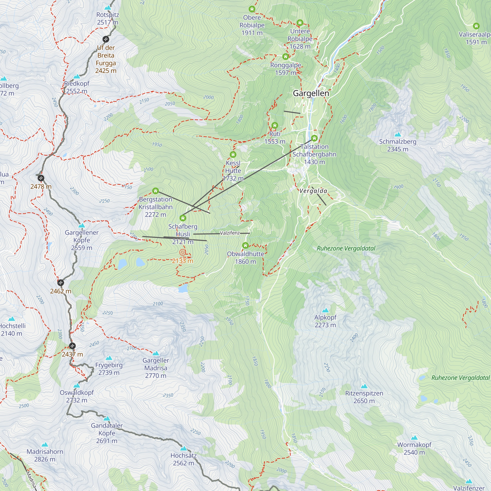 Obwaldhütte map