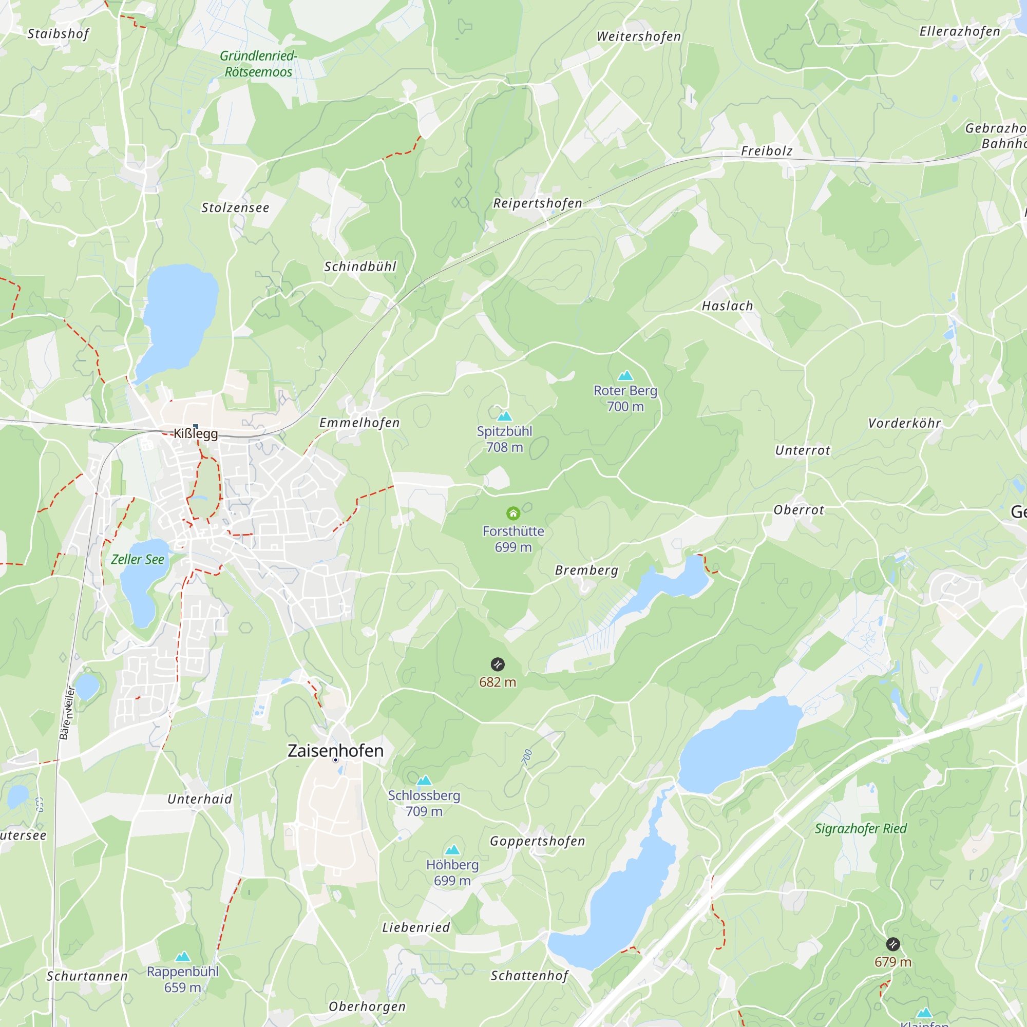 Forsthütte map