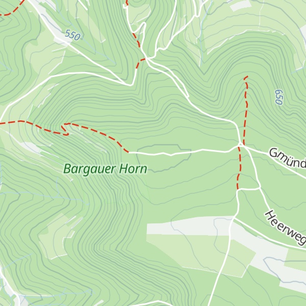 Map of Bargauer Horn