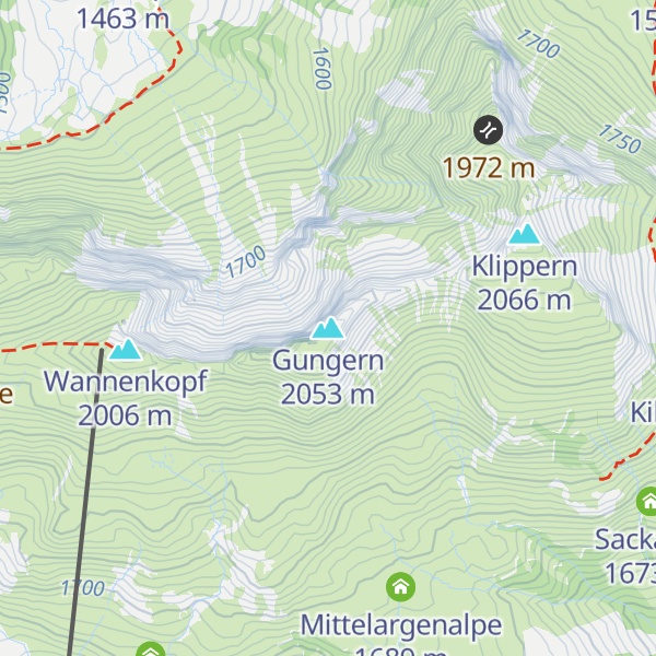 Map of Gungern