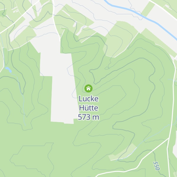 Map of Lucke Hütte