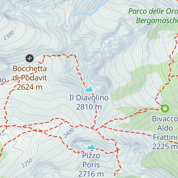 Map of Il Diavolino