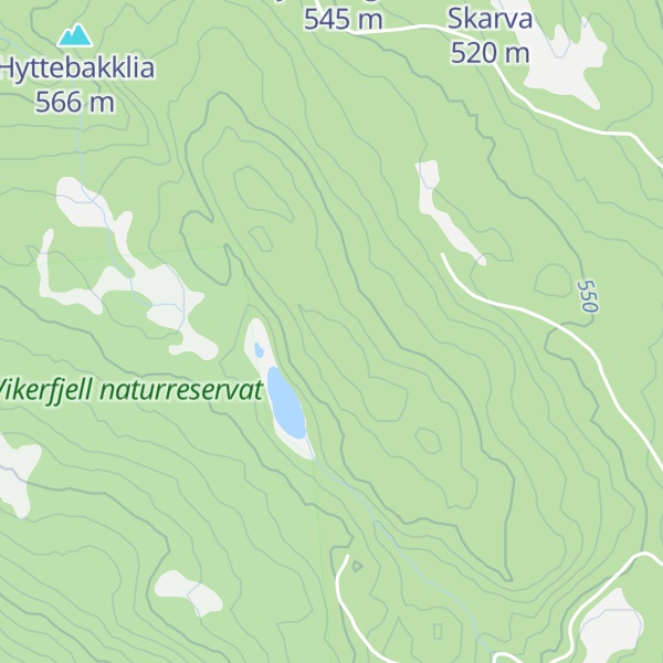 Map of Movalhaugen