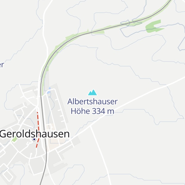 Map of Albertshauser Höhe