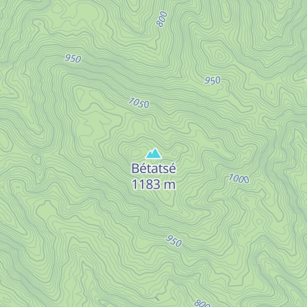Map of Bétatsé