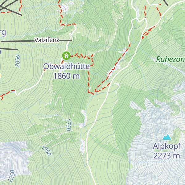 Map of Madrisahütte