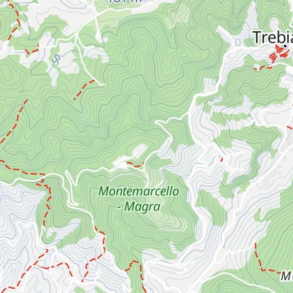 Map of Forte Canarbino