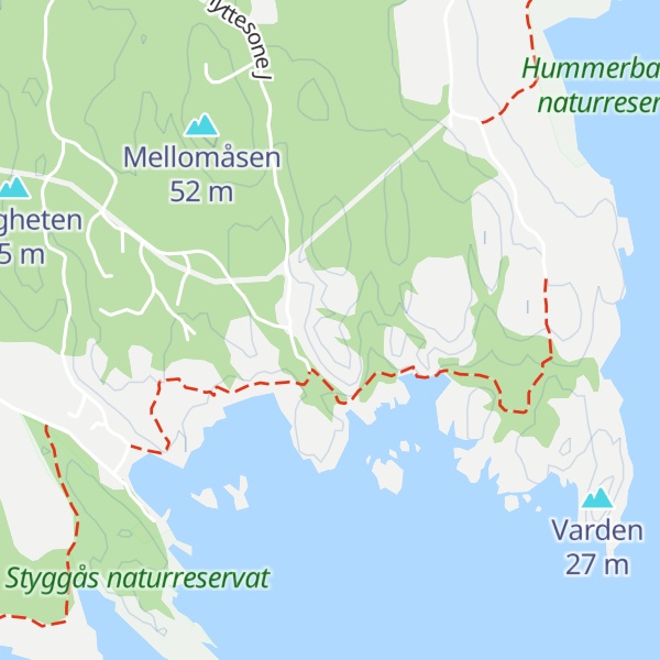 Map of Kloppsandberget