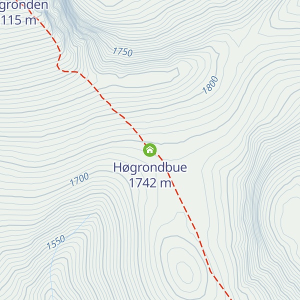 Map of Høgrondbue