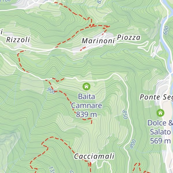 Map of Baita Camnare