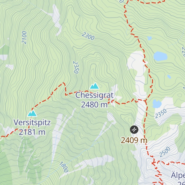 Map of Kessihütte