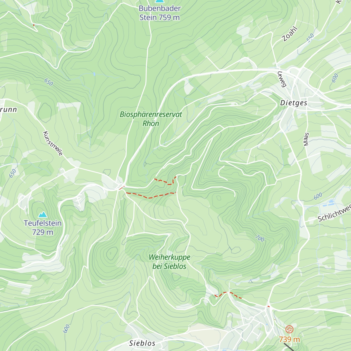 Enzianhütte map