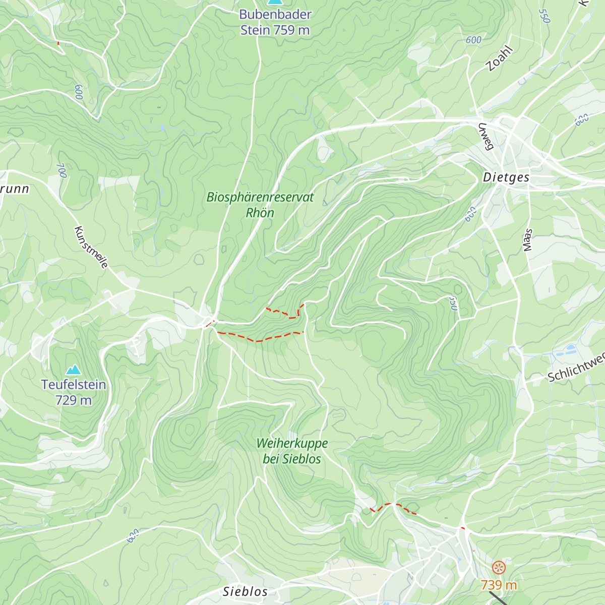 Enzianhütte map