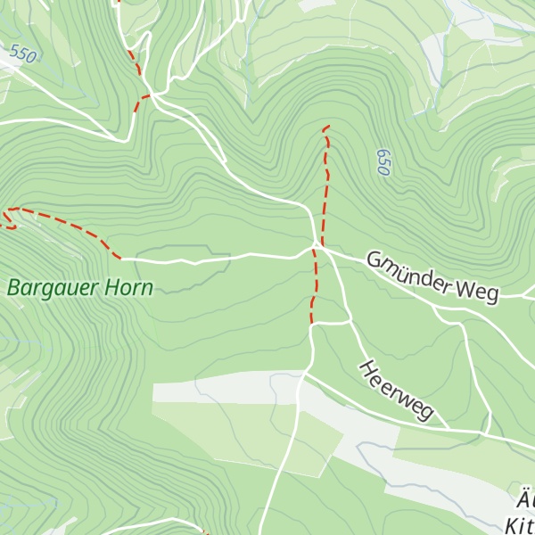 Map of Bargauer Kreuz