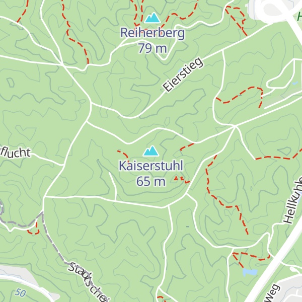 Map of Kaiserstuhl