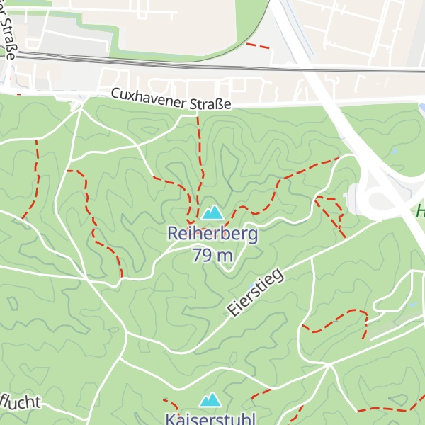 Map of Reiherberg