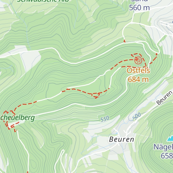 Map of Scheuelberg