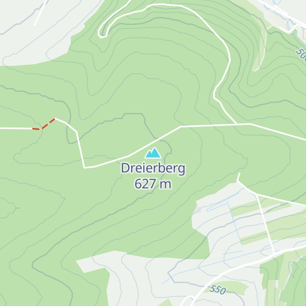 Map of Dreierberg